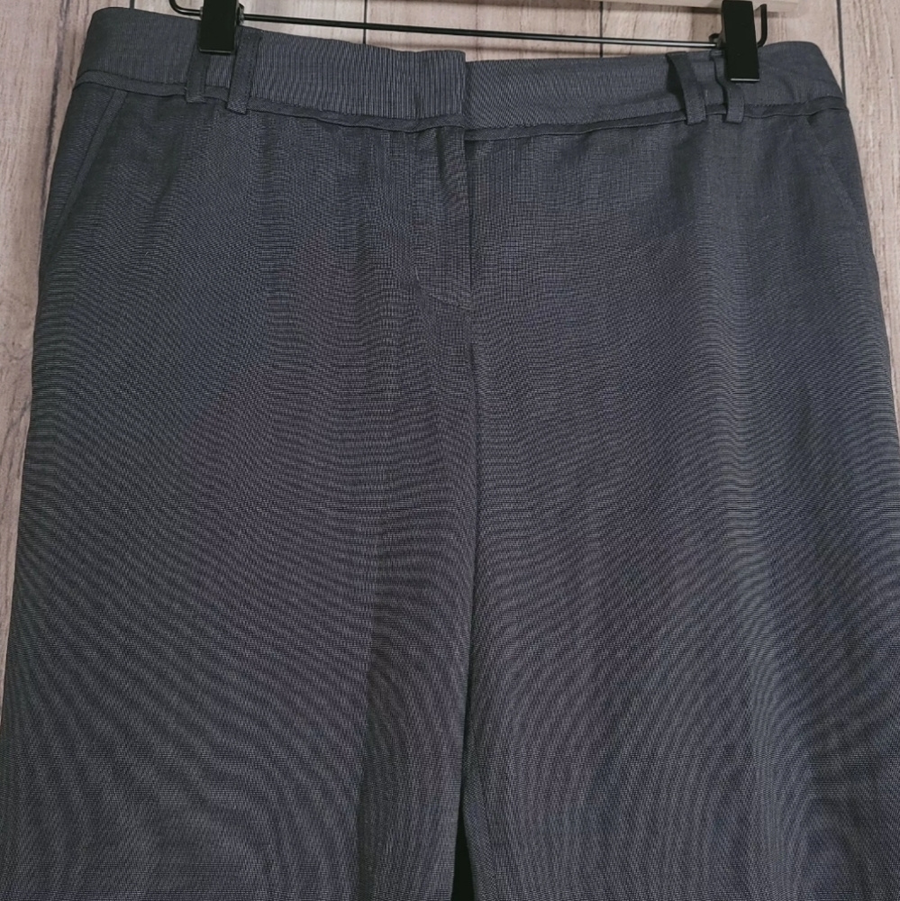 Express Editor Size 6 Pants Gray Bootcut Dress Pa… - image 4